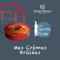  livre 'Mes crèmes Brûlées' par Emile Henry
