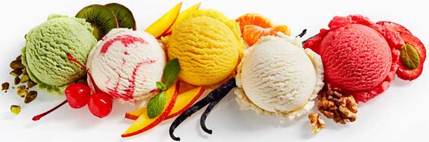 Quelles sont les différences entre les glaces, crèmes glacées et sorbets ?