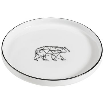 Assiette Porcelaine - TABLE ET COOK